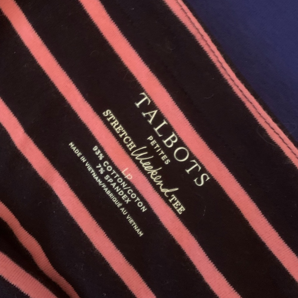 Three Talbots tops size large petite